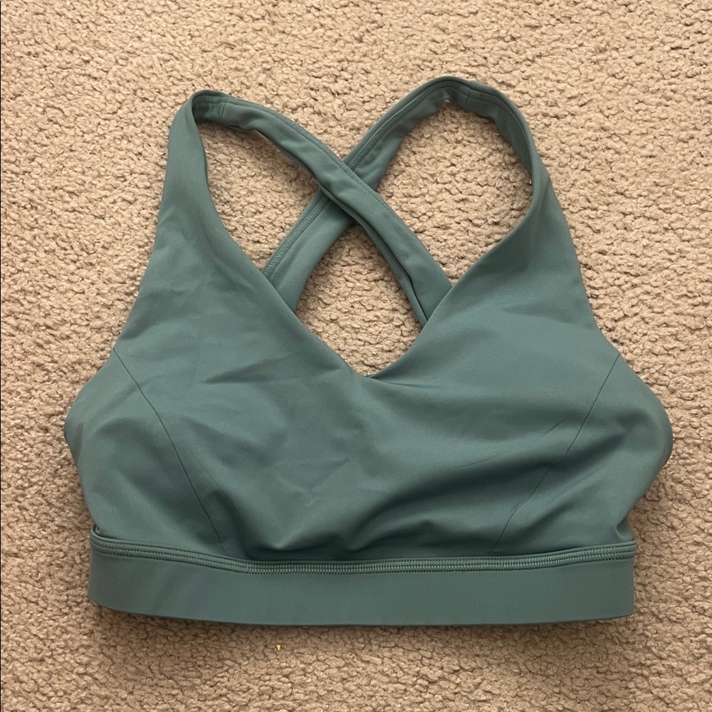 lululemon athletica Cross-Back Sports Bra - Green
